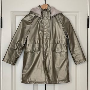 Zara warm & Cozy Raincoat Jacket, Girl 9